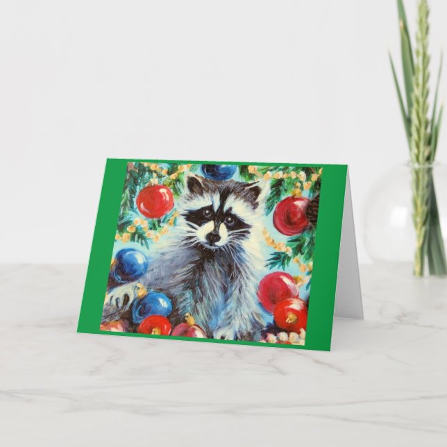 Vilda djur tema tomma kort (Framsida)