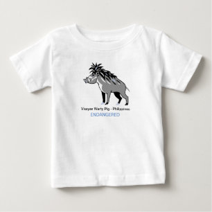 Vilda djur - Visayan warty GRIS - Warthog - Nature T Shirt