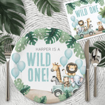 Vilda Ettårsfirande Safari