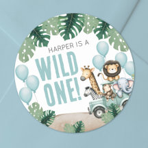 Vilda Ettårsfirande Safari