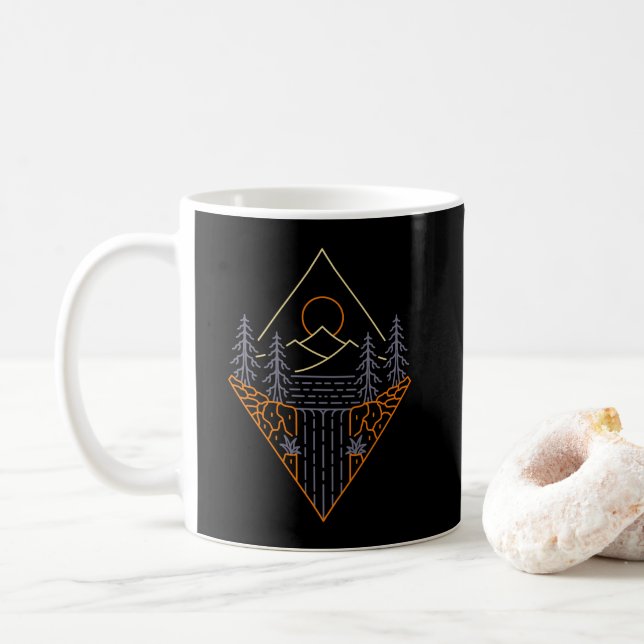 Vilda Fall Kaffemugg (Med munk)