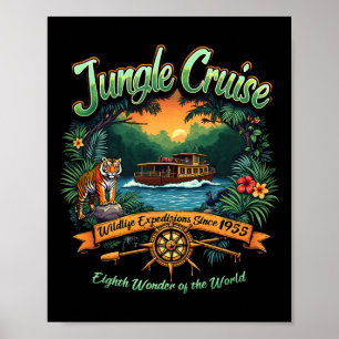 Vilda livet Vbs 2025 Park Kryssning Resa Vintage D Poster