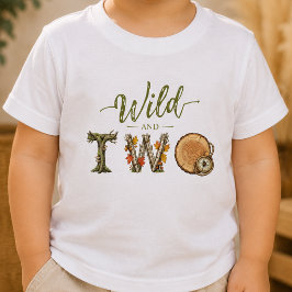 Vilda och Två Akvarell Baby 2-års T-Shirt