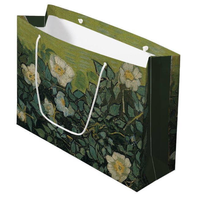 Vilda rosor av Vincent van Gogh (Framsidan Vinklad)