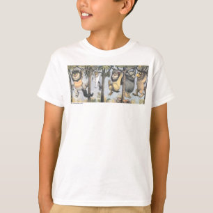 Vilda saker och Max som gungar från träd T Shirt