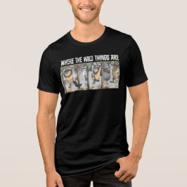 Vilda saker och Max som gungar från träd T Shirt