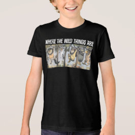 Vilda saker och Max som gungar från träd T Shirt