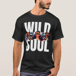 Vilda själen Tiger Eyes Grafisk T-Shirt | Vildsint