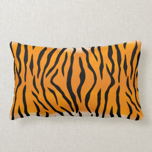 Vilda tiger randiga mönster lumbarkudde