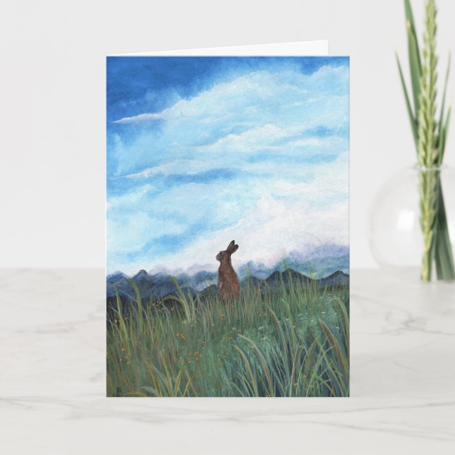 Vilda underverk Tänker på dig-kort av Bihrle Kort (Framsida)