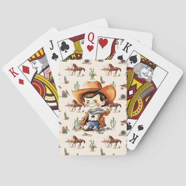 Vilda västern  casinokort (Baksidan)