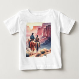 Vilda västern cowboy t shirt