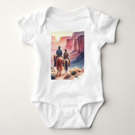 Vilda västern cowboy t shirt