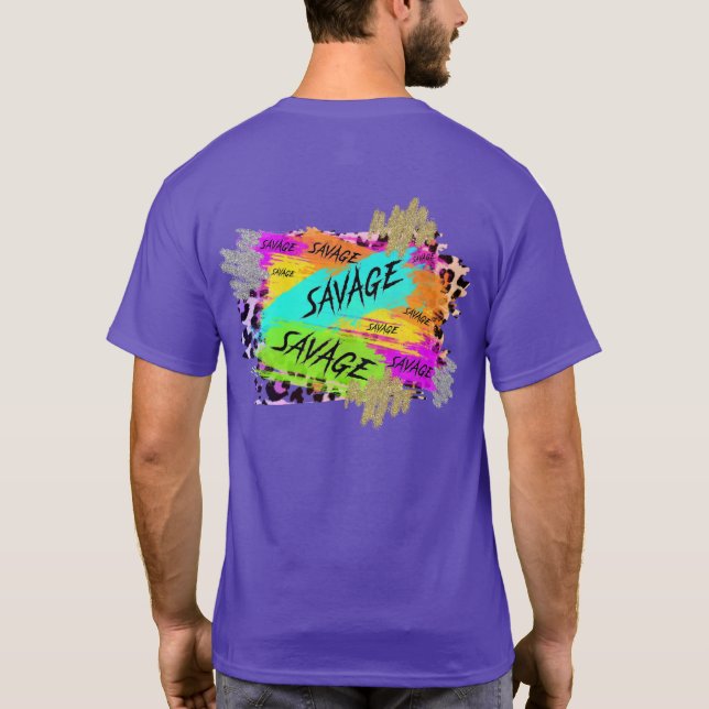 Vilda vildar t shirt (Baksida)