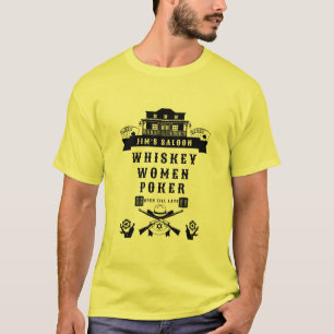 Vilda western Americana Poker T Shirt