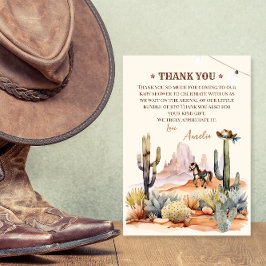 Vilda western Boy A Little Cowboy Rustic Baby Show Tack Kort