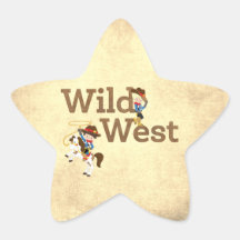 Vilda western Cowboy Cowgirl Child's Birthday