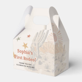 Vilda western Cowboy Födelsedagsfest Presentaskar