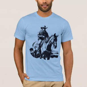 Vilda western Cowboy Horse Back Riding T Shirt