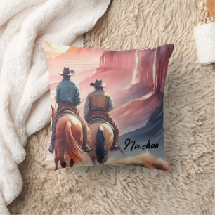 Vilda western Cowboy Kudde