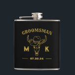 Vilda western Cowboy Personlig Marskalkars Monogra Fickplunta<br><div class="desc">Personliger för marskalkar med gammalt westernt cowboytema. Dekorerad med cowboyhatt med vintagens westerna typsnitt. Text och bakgrund färg kan redigeras med hjälp av Design Verktyg för att passa tillfälle. Skaffa den här anpassade presenten för bröllop,  reklamfest,  förlovningsfest eller andra specialtillfällen.</div>