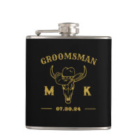 Vilda western Cowboy Personlig Marskalkars Monogra