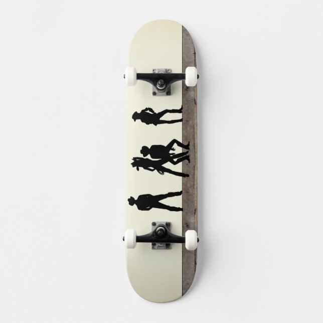 Vilda western Dance Mini Skateboard Bräda 18,5 Cm (Framsida)