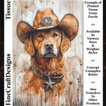 Vilda western Hund, guldfärgad återskapare DD2-avs