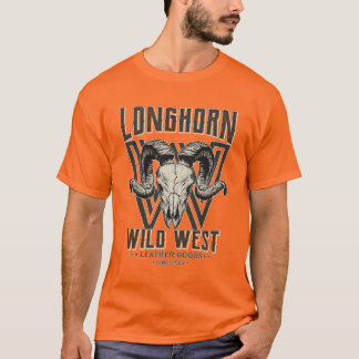 Vilda western lädervaror t shirt