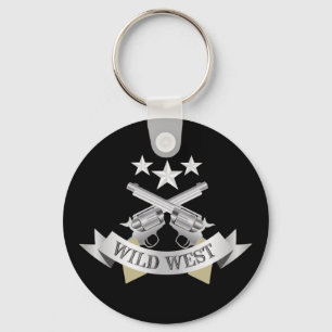 Vilda western nyckelring