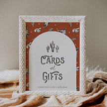 Vilda western- och presentkort