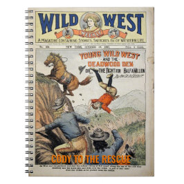 Vilda western Personalize Namn Sayed Gift Anteckningsbok