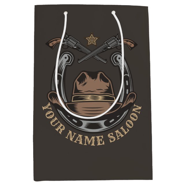 Vilda western Revolver Horseshoe Western Cowboy Sa (Framsidan)