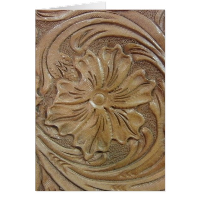 Vilda western Ro Hälsningskort (Framsidan)