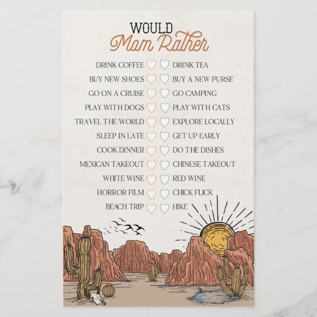 Vilda western Rodeo skulle hellre se mamma som bab (Framsida)