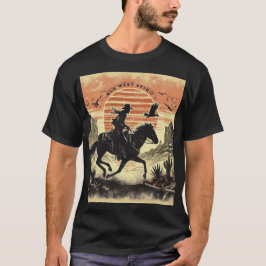 Vilda western Spirit: Cowboy Äventyr T Shirt