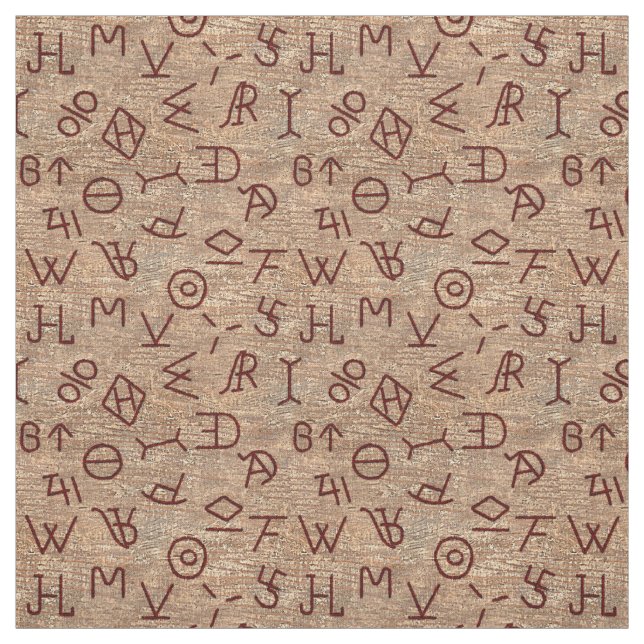 Vilda western - varumärken tyg (Provkarta)