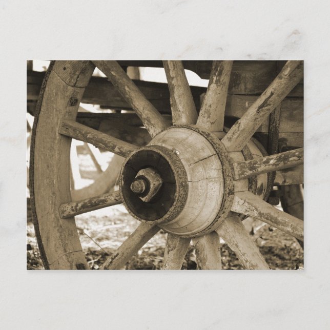 vilda western vykort (Framsida)