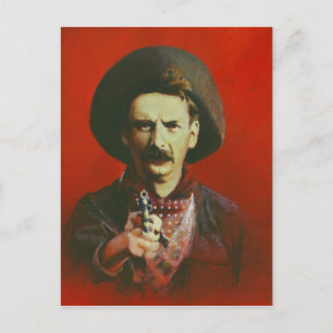 Vilda western-vykort vykort