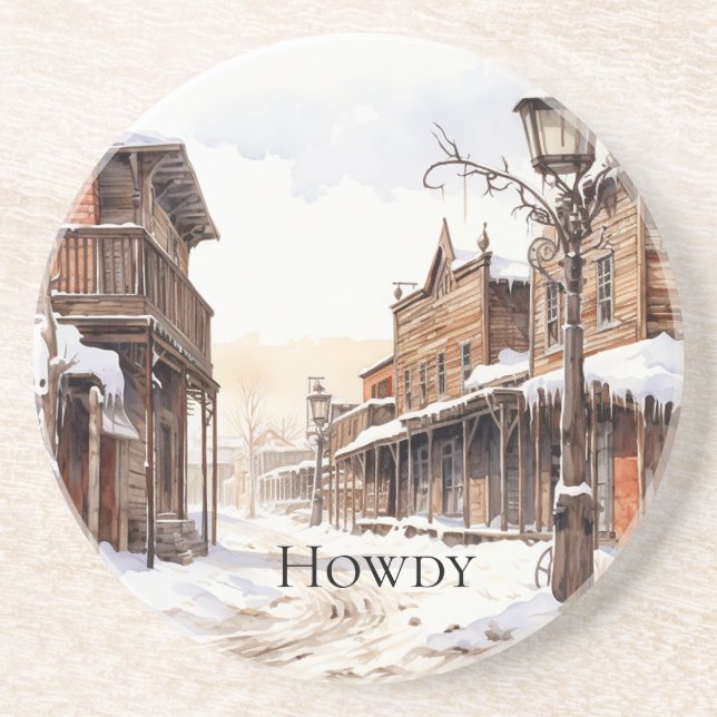 Vilda western Winter Underlägg (Framsidan)