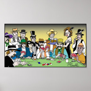 Vilda westernpokerlek poster