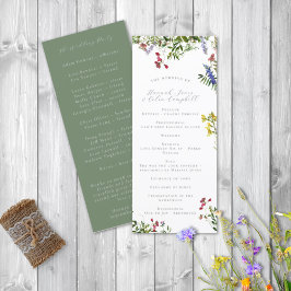Vilda Whimsical Blommor & Grönska Program