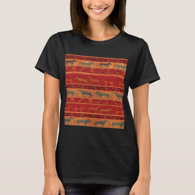 Vilda Zigenar Mustanger Tee (Framsida)