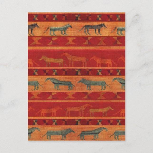 Vilda Zigenar Mustanger Vykort (Framsida)