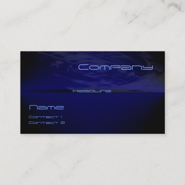 Vildaktiviteten profilerar kortet visitkort (Framsida)