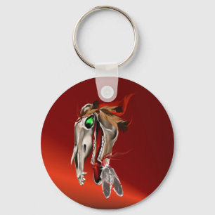 Vildandehäst Keychain Nyckelring