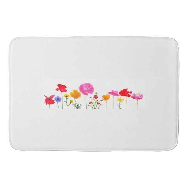 vildängblommor badrumsmatta (Framsidan)