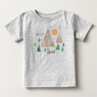 "Vildbarn" berg T Shirt
