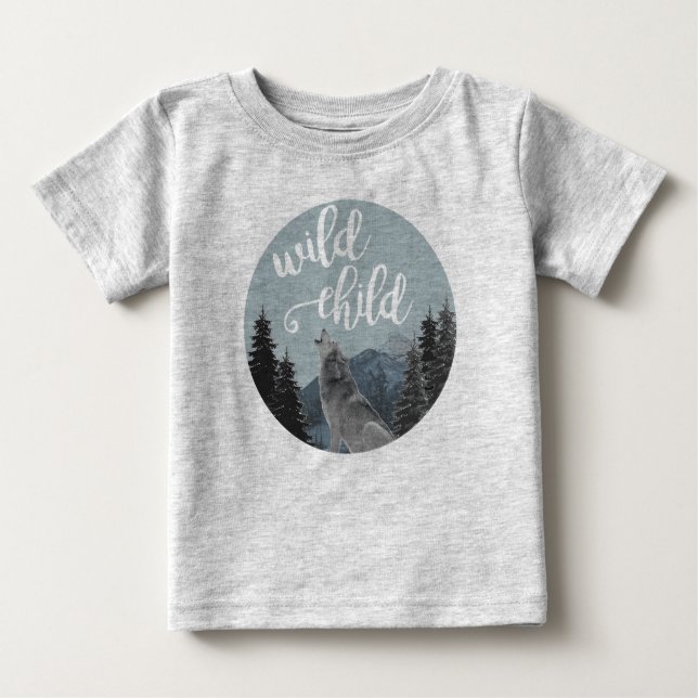 Vildbarnbaby T Tee (Framsida)