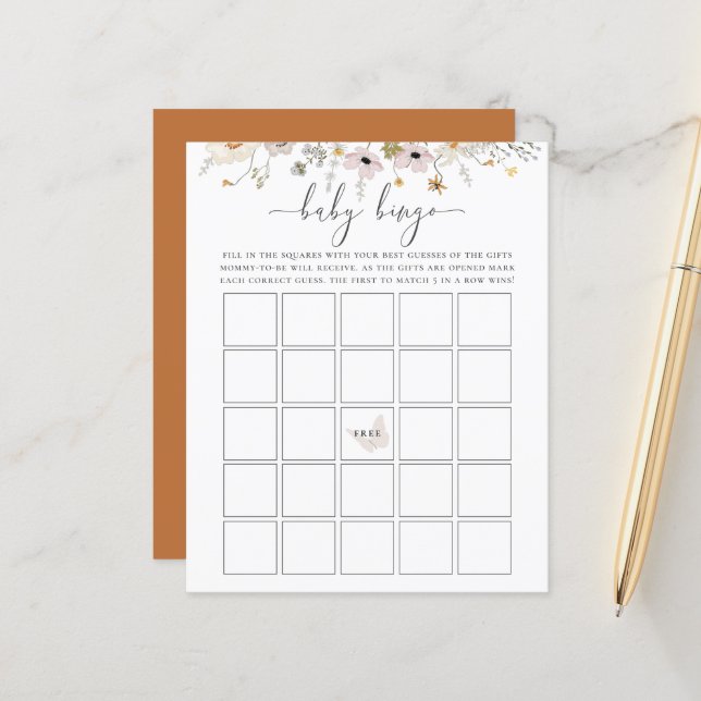 Vildblomma Baby Bongo Spel (Fram/Back In Situ)